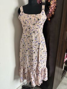 Floral Print Midi Dress