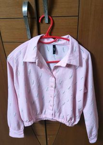 baby pink shirt