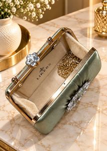 Embellished Clutch Bag