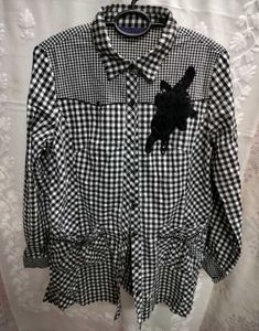 Black & White Gingham Shirt