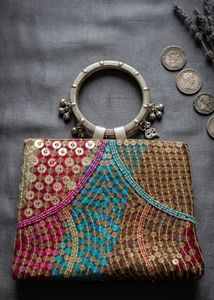 Sequin Beaded Evening Bag