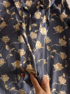 Latin Quarters- Tie- Up Formal Top
