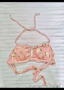 Cute Floral Halter Top