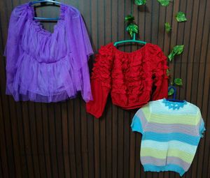 Bundle of 3 Trendy Tops