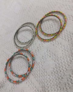 BRAND NEW💐Flower Bangles 🌼 🌸🥀