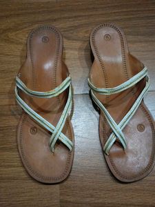 Kolhapuri chappal/ Sandals with heels -1.5"