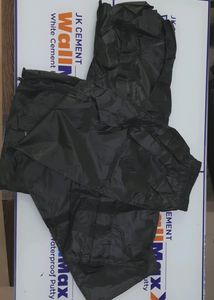 💥Black Rain Coat With Lower  CapWithin