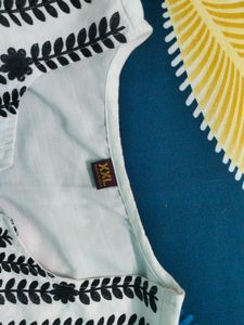 White kurta pajama Set