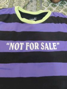 Graphic Striped T-Shirt xl size