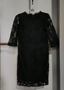 Black Mid-Length Dress