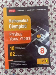 Mathematics Olympiad Previous Years Papers Book