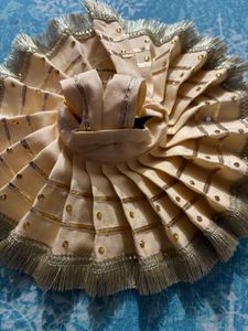 Beige Embellished Kireshna dress size 2.3 only 1 d