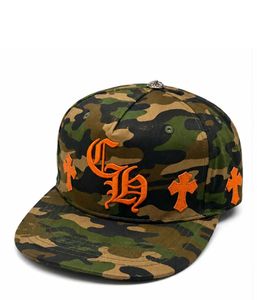 Camo chrome hearts cap