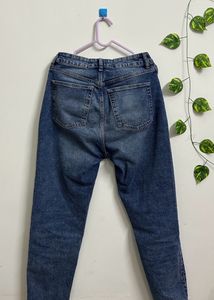 Blue Mom Fit Jeans