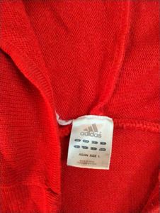 Adidas Red Hoodie Sweater for girls or women