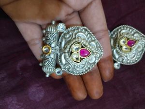 Oxidised Earrings