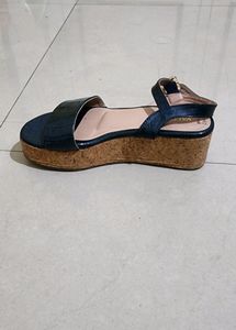 Lovely Navy Platform Heels