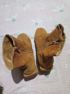 Brown Leather Boots