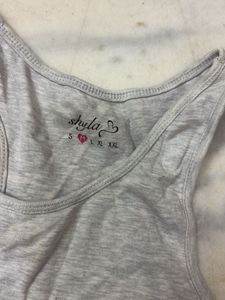 Soft Grey Racerback Tank Top