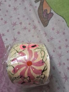 Hand-Painted Floral Bangles (Set of 2)