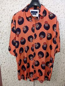 Men's Designer Graphic Print Shirt