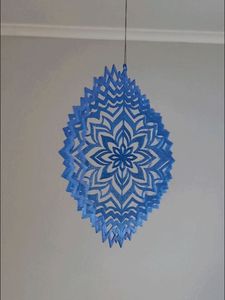 Mesmerizing Blue Mandala Spinner