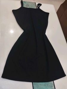 Black Spaghetti Strap Dress
