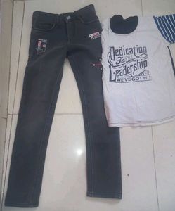 Kids Jeans and T-Shirt Set