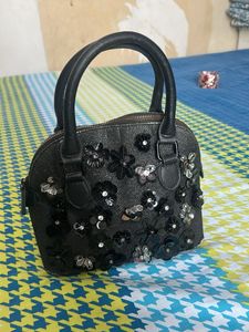 ALDO Sparkling Floral Embellished Handbag