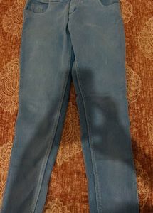 Light Wash High Waisted Skinny Jeans
