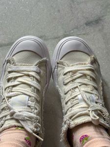 Unreleased Puma Distressed Canvas Sneakers