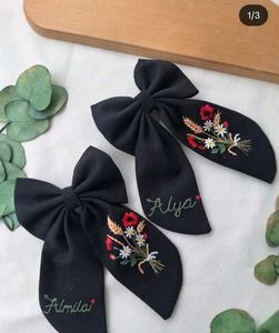 Cute Embroidered Hair Bows any 1