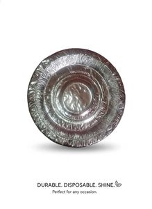 Silver Paper Plates