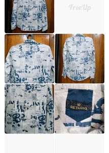 Men's Patterned Casual Shirt