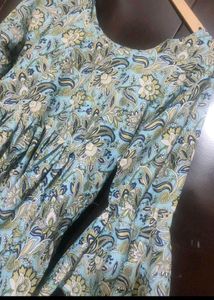 Multi Floral Print Kurti For Girl Or Woman 36 Bust