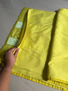 Vibrant Yellow Embroidered Kurta with Dupatta