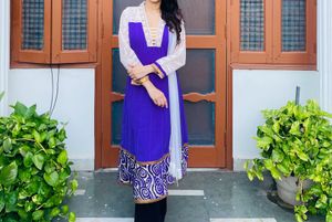 Elegant Purple Kurta