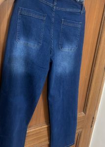Stylish Wide-Leg Denim Jeans