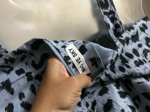 Leopard Print Mini Dress