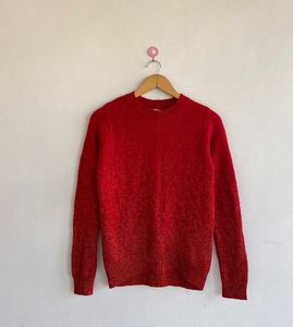 H&M Red Pullover Sweater