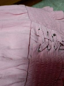 Casual Modern Pink Top .