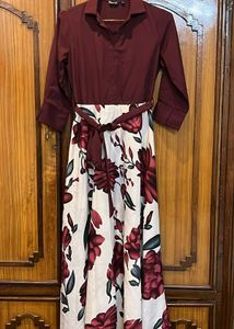 Floral Print Maxi Dress