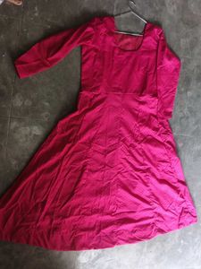 Elegant Pink Ethnic Gown perfect for L/XL