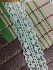White Lace Trim Fabric for suit