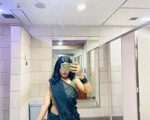 Elegant Black Saree