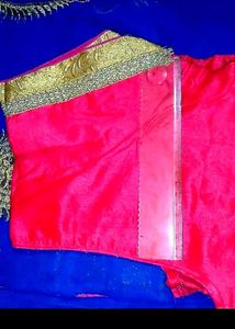 Royal Blue Saree(Completely New)