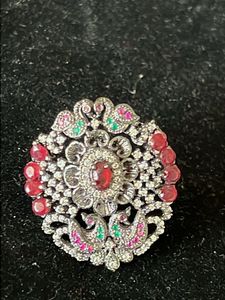Exquisite Peacock Design Ring