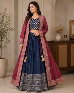Blue Lehnga Set