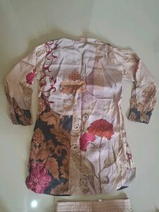 Printed Kurta and Pants Set