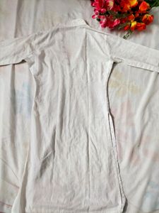 Collor White XS Kurti
